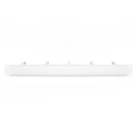 Assmann Electronic DIGITUS kabelių valdymo skydelis 19 colių 1U 5x žiedai 40x60mm pilkas RAL7035