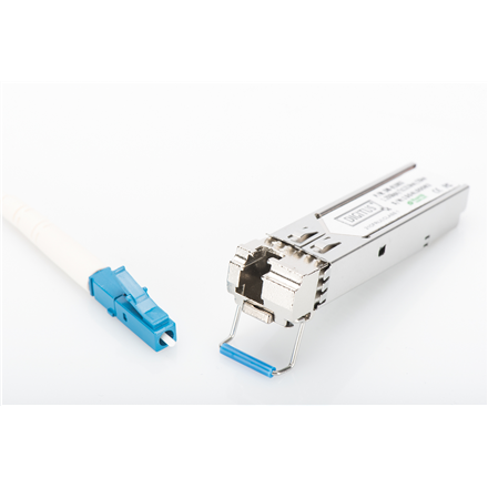Su „Digitus“ HP suderinamas mini GBIC (SFP) modulis, 1,25 Gbps, 20 km, su DDM funkcija | DN-81003-01 | SFP | Vieno režimo | LC | 1250 Mbit/s | Maksimalus perkėlimo atstumas 20000 m