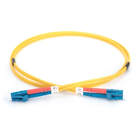 Assmann Electronic DIGITUS LWL patchable LC/LC 09/125um singelmode Duplex be halogenų su protokolu geltona 3m