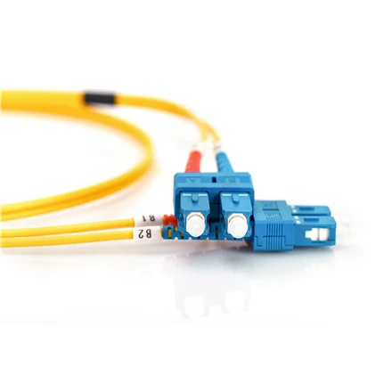 Assmann Electronic „Assmann“ elektroninis DIGITUS šviesolaidinis laidas nuo SC iki SC OS2 vieno režimo 09/125 m dvipusis, ilgis 3 m