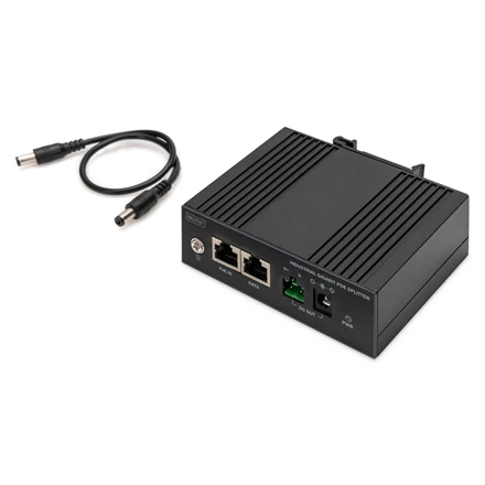 Digitus Skaitmenas | Gigabit Ethernet PoE skirstytuvas, pramoninis, 60 W