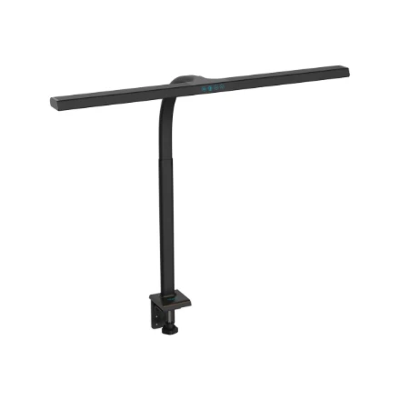 Digitus LED Desk Lamp, 80 cm, Juodas | DA-90492 | 2400 lm | 16 W | 3000-6500 K | Warm baltas | LED lamp | 10 V