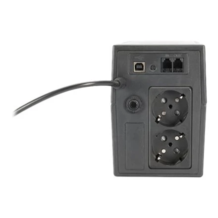Assmann Electronic DIGITUS Line-Interactive UPS 600VA/360W 12V/7Ah x1 baterija 2x CEE 7/7 AVR RJ-11 LED ekranai