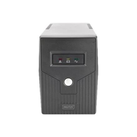 Assmann Electronic DIGITUS Line-Interactive UPS 600VA/360W 12V/7Ah x1 baterija 2x CEE 7/7 AVR RJ-11 LED ekranai