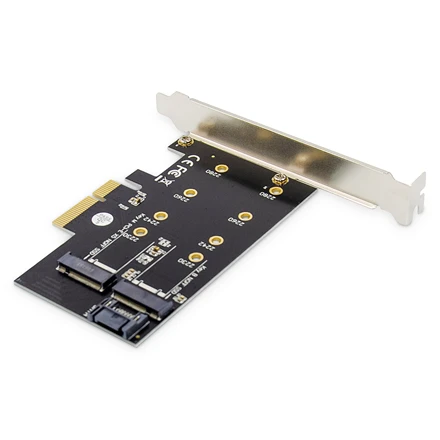 Digitus Skaitmenas | M.2 NGFF / NVMe SSD PCI Express 3.0 (x4) papildoma kortelė | DS-33170