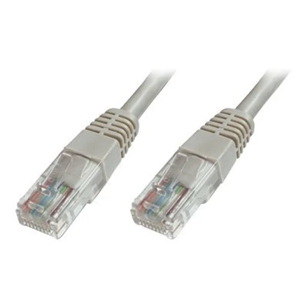 Assmann Electronic DIGITUS CAT 5e U-UTP jungiamasis kabelis PVC AWG 26/7 ilgis 0,5 m, pilkos spalvos