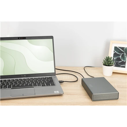 „Digitus“ USB 3.0 kietojo disko korpusas, 3,5 colio, SATA, 16 TB, aliuminis | DA-71106-1