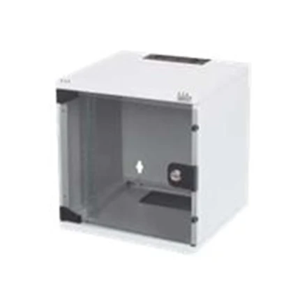 Digitus | Prie sienos tvirtinama spintelė | DN-10-06U-B | IP apsaugos klasė: IP20; Priekinės durys: Stiklinės durys, viena vertus atidaromos; Spintelės tipas: Prie sienos tvirtinama spintelė; Plotis: 300 mm; Keliamoji galia: 30 kg | Juodas