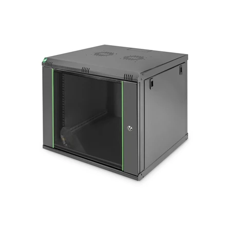 Assmann Electronic Digitus Wall Mounting Cabinet | DN-19 09-U-EC-SW | Juodas