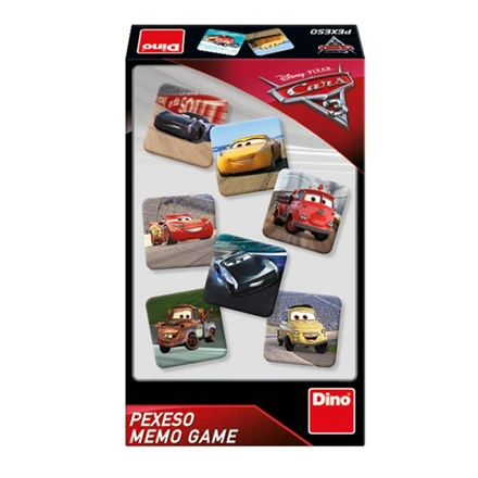 DINO kortų žaidimas Memory Cars 3, 621930