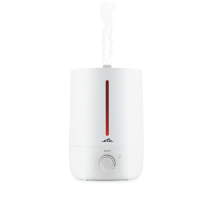 ETA Drėkintuvas | ETA362990000 MOISTY | 40 m³ | 25 W | Vanduo bako talpa 5 L | Ultragarso technologija | Baltas