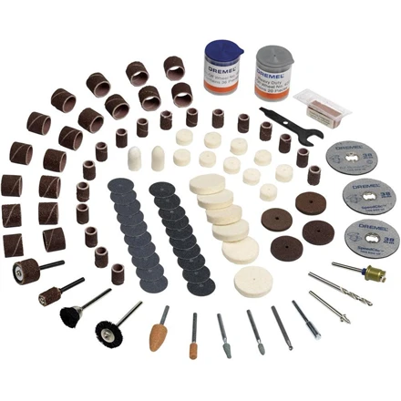 Dremel daugiafunkcinių priedų rinkinys 150 vnt.