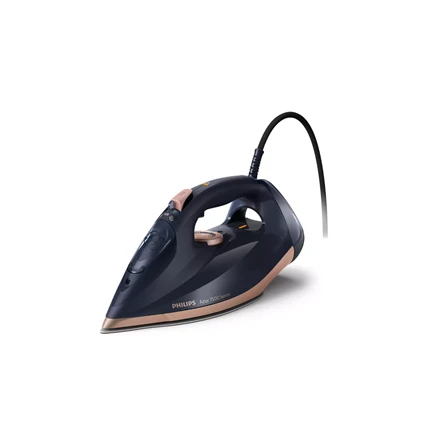Philips | DST7510/80 | Garų lygintuvas | 3200 W | Vanduo tank capacity 300 ml | Continuous steam 55 g/min | Steam boost performance 260 g/min | Mėlyna/Gold