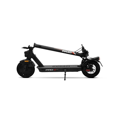 Ducati firminis elektrinis paspirtukas PRO-II PLUS su posūkio signalais 350 W 10" 6-25 km/h Juodas