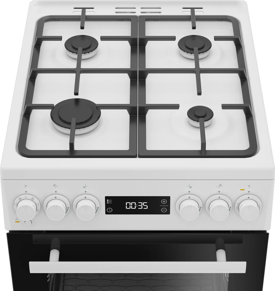 Dujinė viryklė su elektrine orkaite Beko FSM51339DWDS