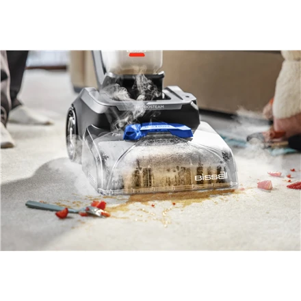 Dulkių siurblys Bissell PowerWash Hydrosteam | Corded operating | Washing function | 1400 W | Juodas/Cobalt Mėlyna