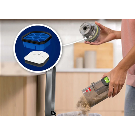 Bissell priedų rinkinys skirtas Bissell SpinWave + Vac PET 3893N / 3898N modeliams