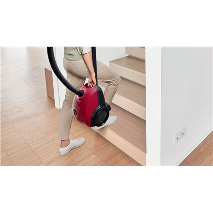 Bosch BGBS2RD1H Serija 2, Dulkių siurblys su maišeliu, Raudona