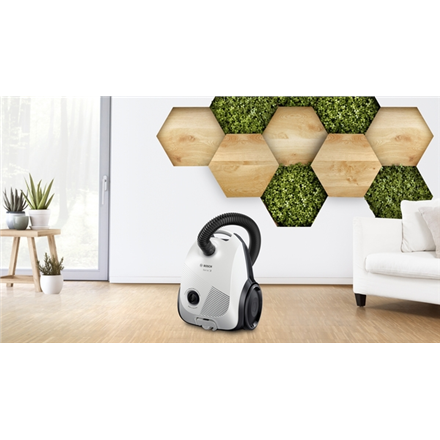 Bosch BGLS2LW1 Serija 2, Dulkių siurblys su maišeliu, Baltas
