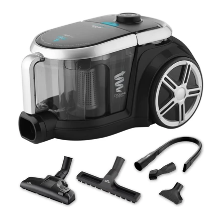ETA | Dulkių siurblys | ETA151790010 Audringas automobilis | Be maišelio | Galia 800 W | Dulkių talpa 2,2 L | Juodas