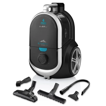 ETA | Dulkių siurblys | ETA151790010 Audringas automobilis | Be maišelio | Galia 800 W | Dulkių talpa 2,2 L | Juodas