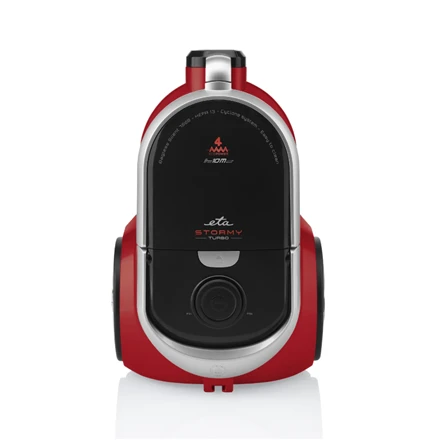 ETA | Dulkių siurblys | ETA351790000 Stormy Turbo | Be maišelio | Galia 800 W | Dulkių talpa 2,2 L | Juodas/Raudona