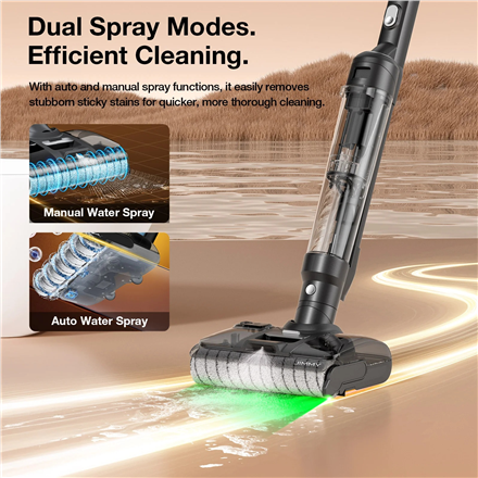 Dulkių siurblys Jimmy Vacuum Cleaner and Washer | PW11 Plus | Cordless operating | Washing function | 400 W | 21.6 V | Operating time (max) 40-75 min | Juodas/Sidabrinis