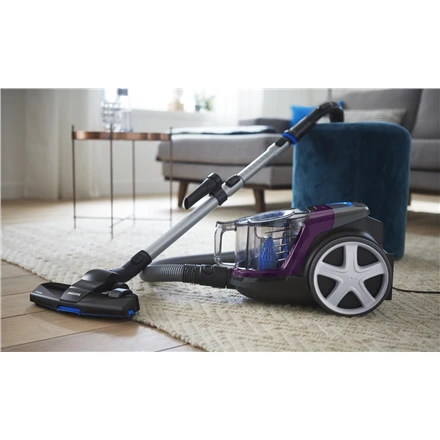 Dulkių siurblys Philips PowerPro Compact FC9333/09, Violetinės spalvos