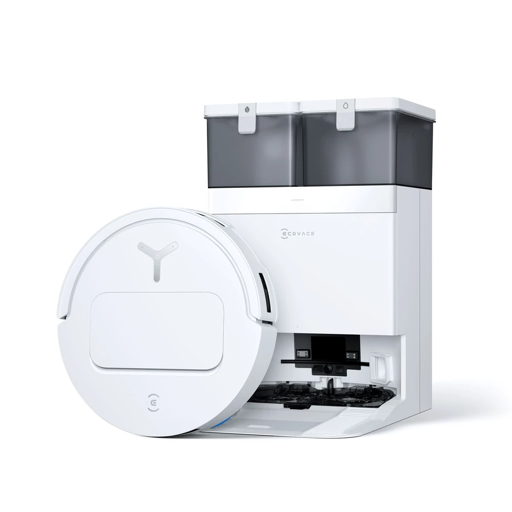 Dulkių siurblys - robotas Ecovacs Deebot T50 Pro Omni, Baltas