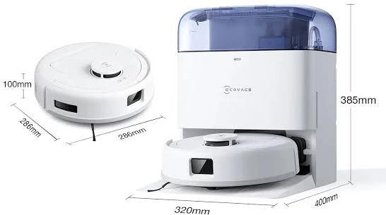 Dulkių siurblys - robotas Ecovacs DEEBOT mini Blue, Baltas