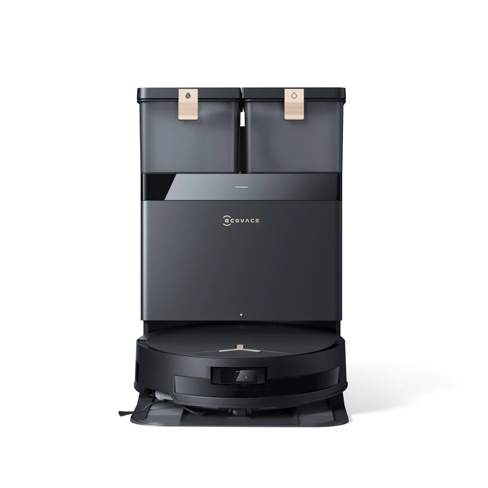Dulkių siurblys - robotas Ecovacs Deebot T50 Max Pro Omni, Juodas