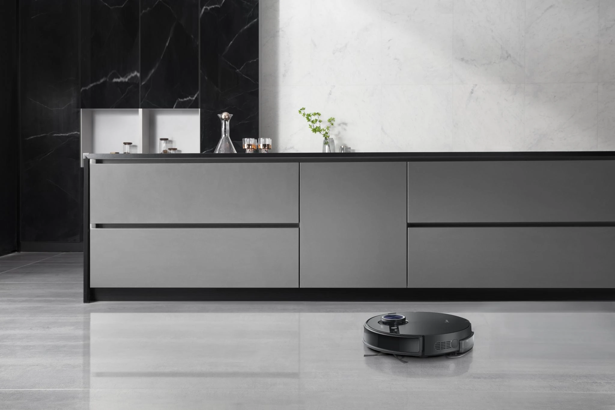 Dulkių siurblys - robotas Midea S8+, Juodas