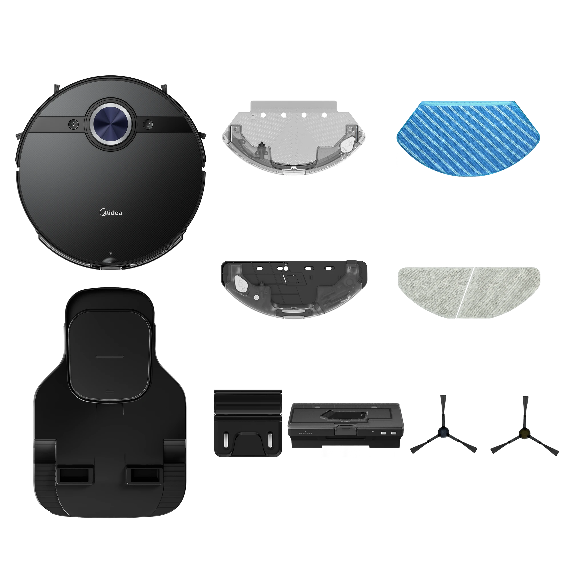 Dulkių siurblys - robotas Midea S8+, Juodas