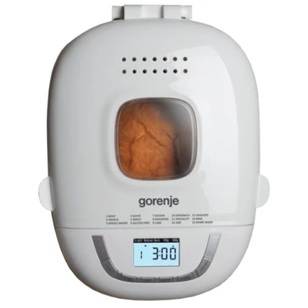 Duonkepė Gorenje Bread maker BM910WII, balta, 550 W