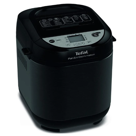 TEFAL | Duonkepė | PF251835 Skausmas ir tresoriai | Galia 700 W | Programų skaičius 20 | Ekranas LCD | Juodas