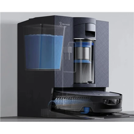Dulkių siurblys-robotas ECOVACS DEEBOT X12 OmniCyclone, Juodas