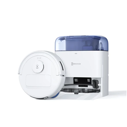 Dulkių siurblys - robotas Ecovacs DEEBOT mini Blue, Baltas