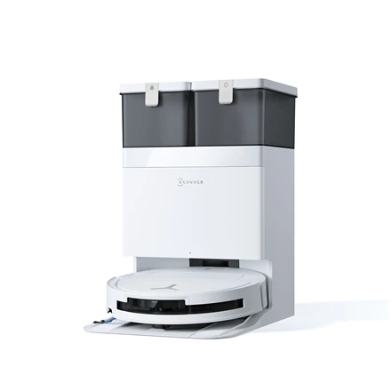 Ecovacs Robotinis dulkių siurblys | DEEBOT T50 OMNI Gen3 | Veikimo laikas (maks.) 210 min | Šlapias ir sausas valymas | 5200 mAh | Baltas | 25000 Pa