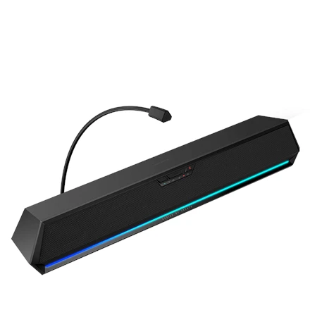Namų kino sistema Edifier Žaidimų garso juostos stiprintuvas HECATE G1500 baras (juodas)