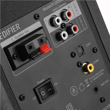 Kolonėlės Edifier R1280DBS, Juodos spalvos