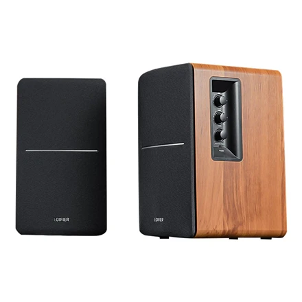 Kolonėlės Edifier R1280DBS, Rudos/Juodos spalvos