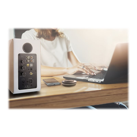 Kompiuterio kolonėlės Edifier S880DB garsiakalbis, 2.0 tipas, 3,5 mm / „Bluetooth“ / optinis / bendraašis / USB, „Bluetooth“ 4.1 versija, baltas, 84 W
