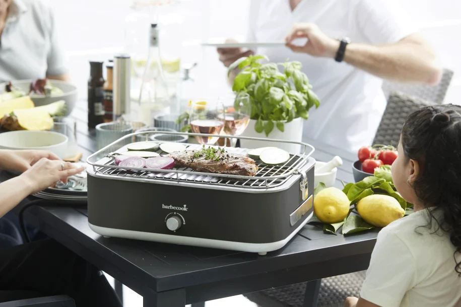 Elektrinis grilis Barbecook E-Carlo, 2500 W, Pilkas