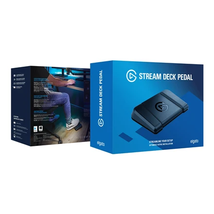 Elgato Stream Deck Pedal, Juoda