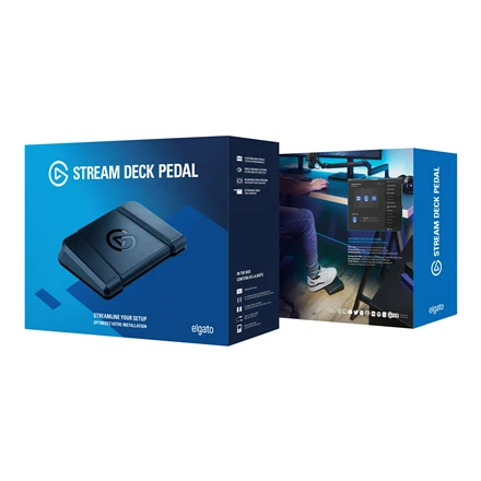 Elgato Stream Deck Pedal, Juoda