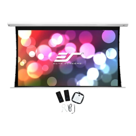 Elite Screens elektrinis Projektoriaus ekranas, Baltas | SKT150XHW2 | Įstrižainė 150" | 16:9