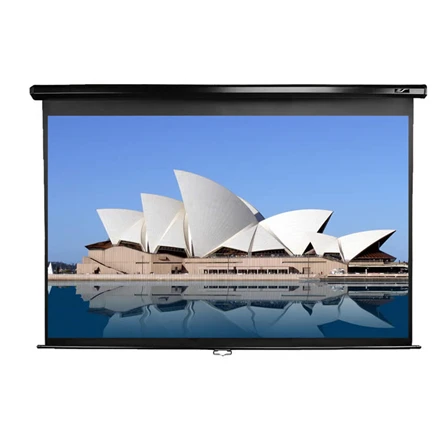 Elite Screens | Manual Series | M100UWH | Įstrižainė 100" | 16:9 | Matomo vaizdo plotis (W) 221 cm | Juodas