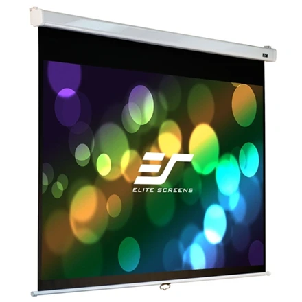 Elite Screens | Manual Series | M113NWS1 | Įstrižainė 113" | 1:1 | Matomo vaizdo plotis (W) 203 cm | Baltas