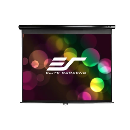 Elite Screens | Manual Series | M128UWX | Įstrižainė 128" | 16:10 | Matomo vaizdo plotis (W) 275 cm | Juodas