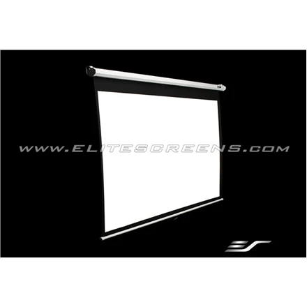 Elite Screens | Manual Series | M99UWS1 | Įstrižainė 99" | 1:1 | Matomo vaizdo plotis (W) 178 cm | Juodas